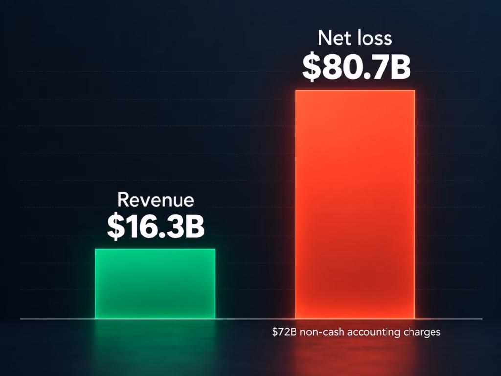 Anthropic IPO draft: $16.3 billion in revenue shown against an $80.7 billion net loss