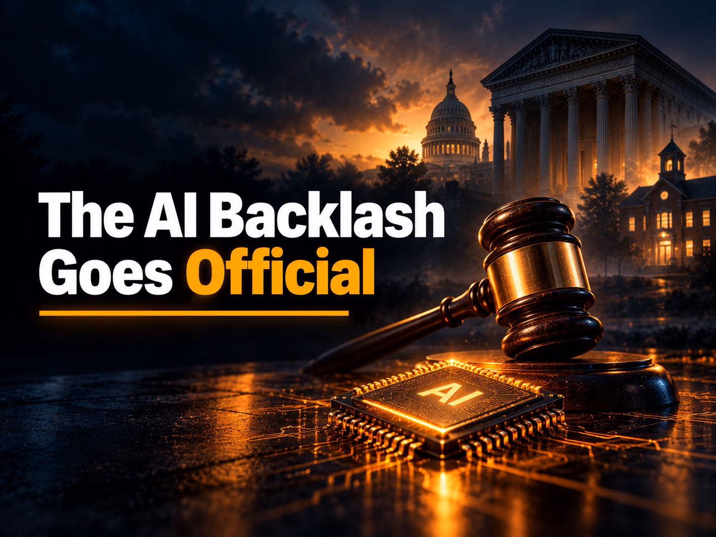 The AI Backlash Goes Official: Texas Sues OpenAI, Sweden Blocks ChatGPT and Claude, and New York Pulls AI From 38 School Tools